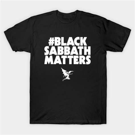 black sabbath matters t-shirt